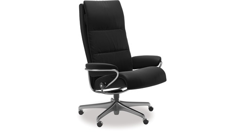 Stressless® Tokyo Leather Home Office Chair - High Back